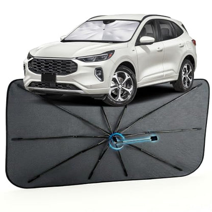 Car Windshield Sun Shade Umbrella for Ford Escape 2020