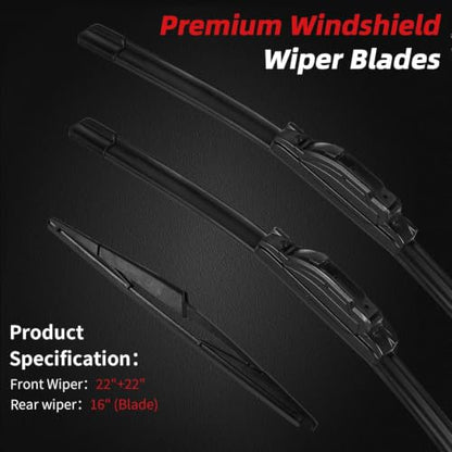 Windshield Wiper Blades Replacement for Ford Expedition 2009