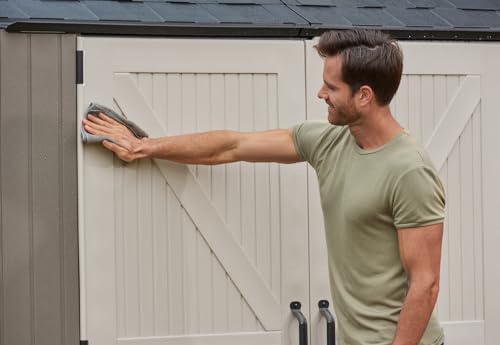 Extra Large Resin Outdoor Storage Shed With Floor