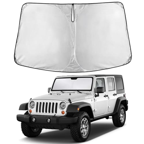 Windshield Sunshade for Jeep Wrangler Rubicon Sahara 1997