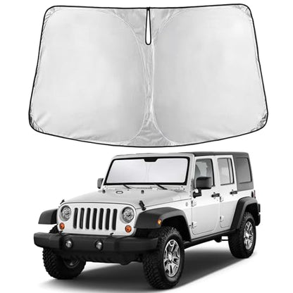 Windshield Sunshade for Jeep Wrangler Rubicon Sahara 1997