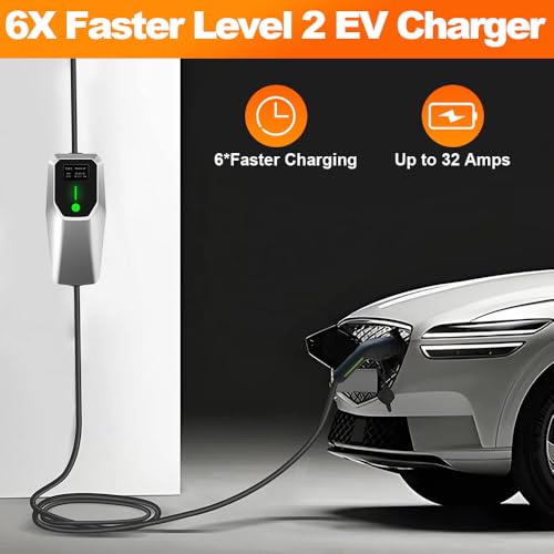 Level 1&2 EV Charger 32Amp 110V