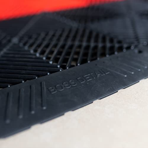 Interlocking Soft PVC Modular Garage Flooring Tile (5 Count)