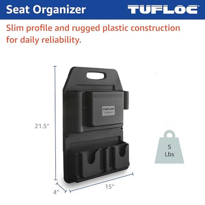 Front Seat Organizer for Police and Law Enforcement Vehicles