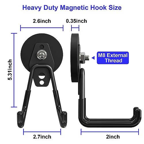 Magnetic Garage Hooks