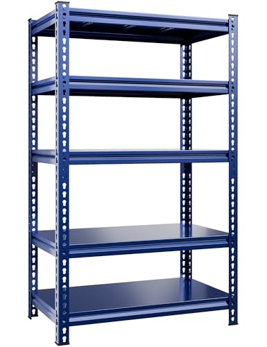 Garage Shelving 2000 LBS Storage Shelves Heavy Duty Metal Shelving Unit Shelf for Pantry Closet