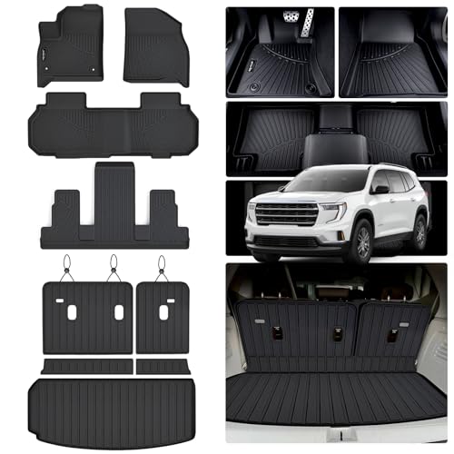 Floor Mats Trunk Liner & Backrest Mat Cargo Mat for 2024