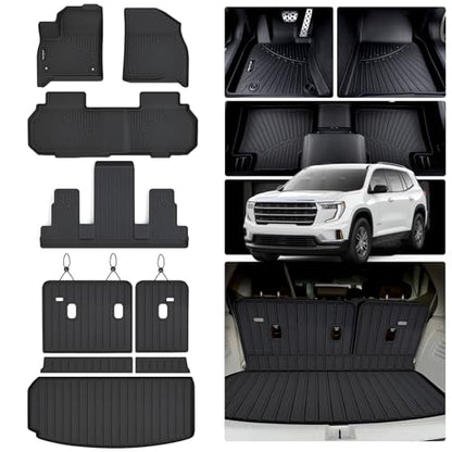 Floor Mats Trunk Liner & Backrest Mat Cargo Mat for 2024