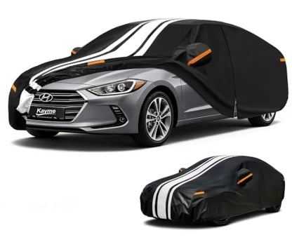 Heavy Duty Car Cover for Hyundai Elantra Waterproof All Weather