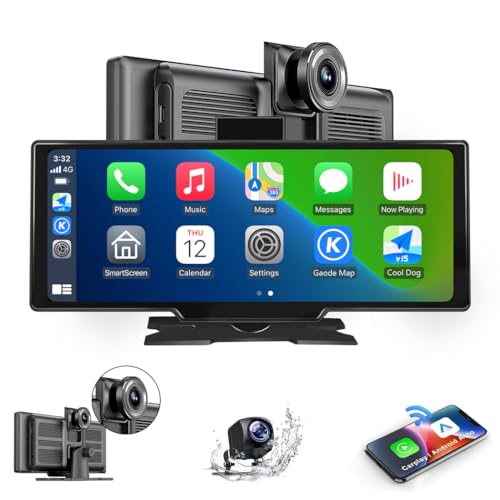 Portable Carplay Screen for Car 9.28" Carplay & Android Auto Car Touch Stereo