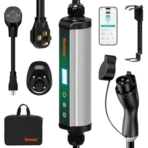 Level 2 EV Charger 40 Amp Portable J1772 Charger