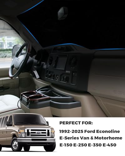 Front Windshield Sunshade fit for Ford Econoline E