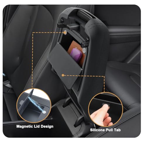 2025 2026 Kia Sportage Silicone Armrest Cover with Armrest Hidden Organizer