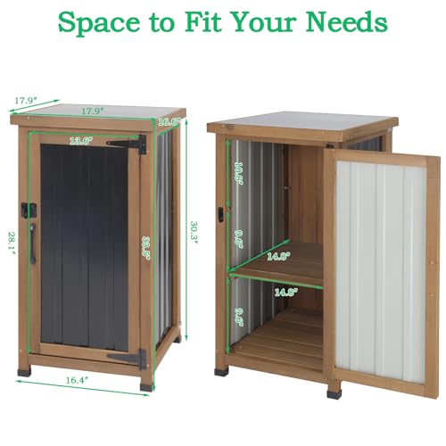 Small Outdoor Storage Cabinet Weatherproof