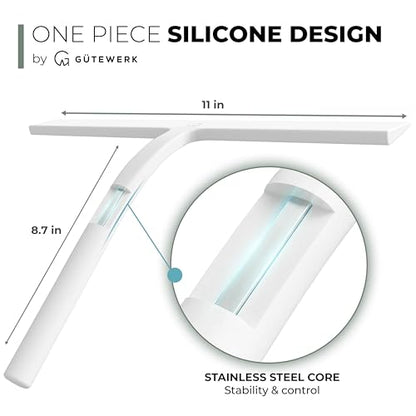 Silicone Shower Squeegee with 3