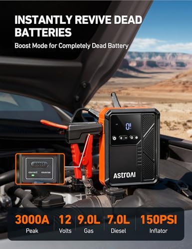 Beta822 Jump Starter with Air Compressor