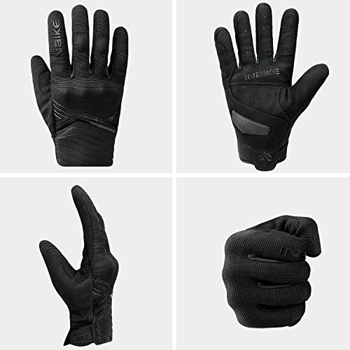 Motorcycle Gloves Breathable Mesh Touchscreen Hard Knuckles