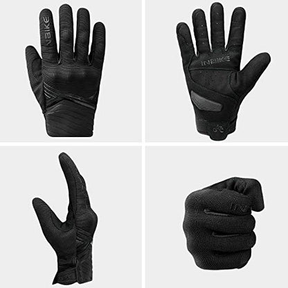 Motorcycle Gloves Breathable Mesh Touchscreen Hard Knuckles
