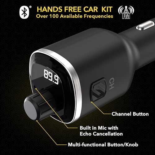 BTFM8 Bluetooth FM Transmitter Car