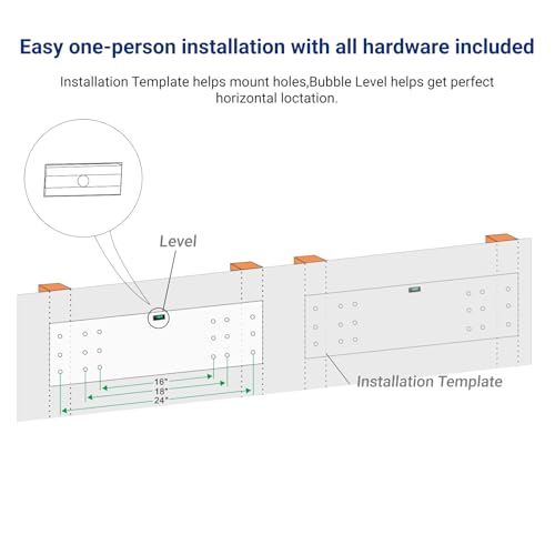 1 Pack 2x6ft Garage Shelving Wall