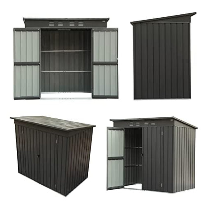 Domi Outdoor 5’ x 3’ Storage Shed