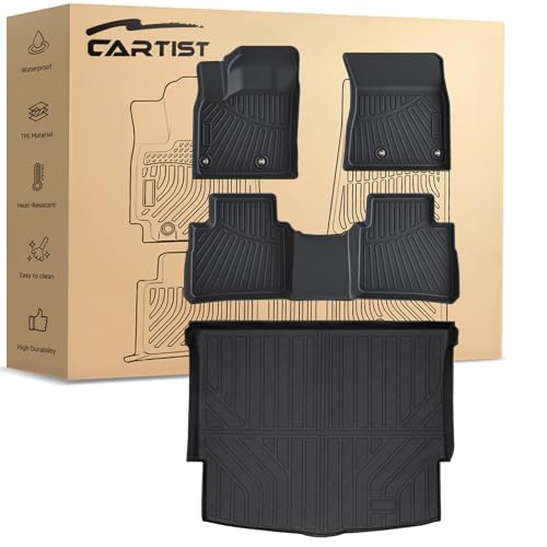 Floor Mats & Cargo Liner Custom Fit for Nissan Rogue 2021 (2 Count)