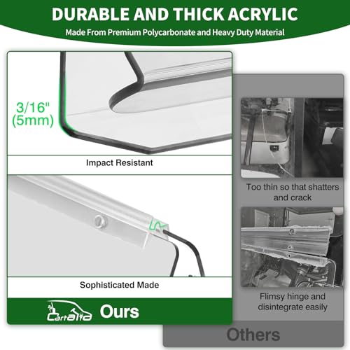 Golf Cart Foldable Windshield 3