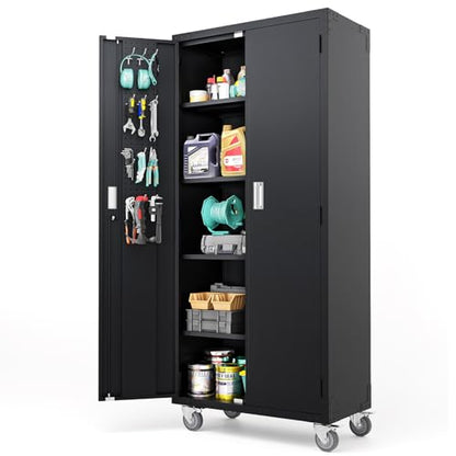 72'' Tall Garage Storage Cabinet