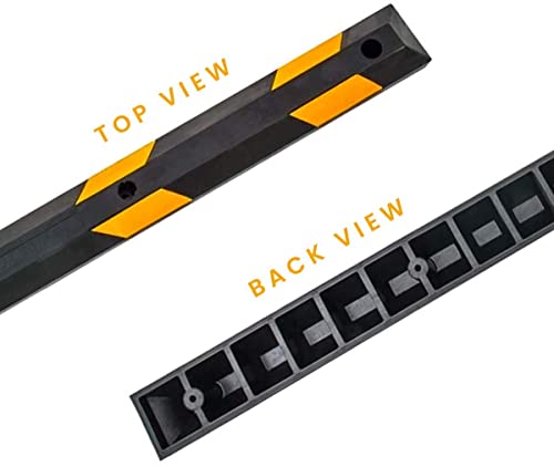 Rubber Parking Curb Garage Car Stopper