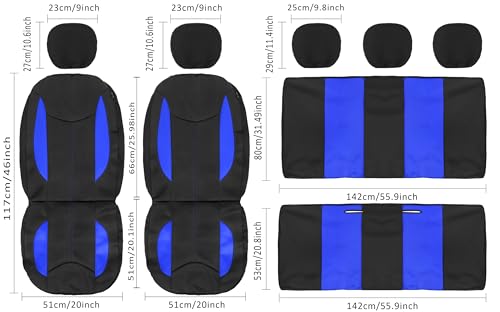 Waterproof Car Seat Cover Full Seats