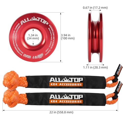 Synthetic Soft Shackle & Recovery Ring Kit