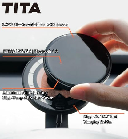 Smart Display for Tesla Model 3 & Model Y with Magnetic Holder
