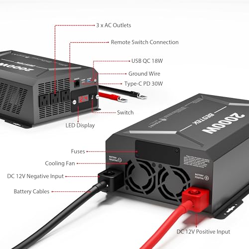 2000W Car Power Inverter