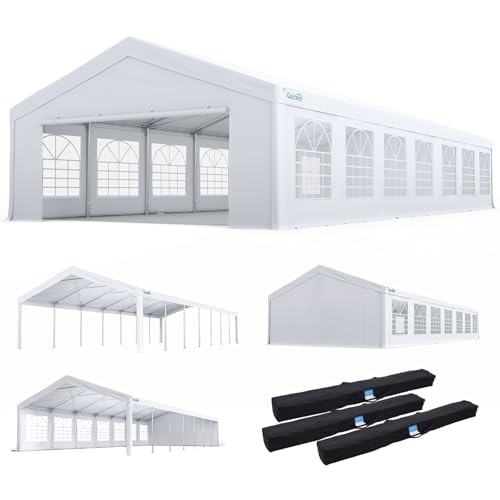 20x50 Heavy Duty Party Tent Outdoor Canopy with Church Windows