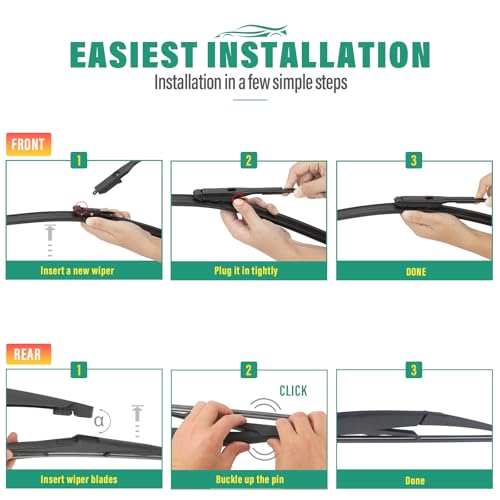Windshield Wiper Blades Replacement for Mercedes Benz ML