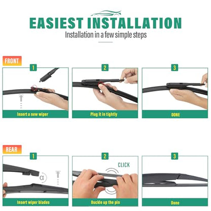 Windshield Wiper Blades Replacement for Mercedes Benz ML
