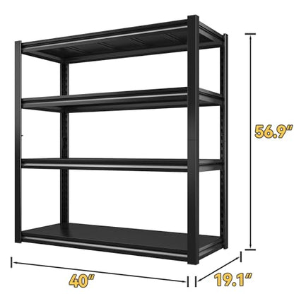 40" W Garage Shelving