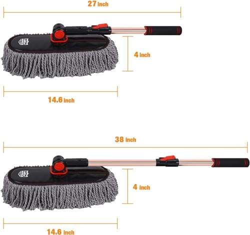 Exterior Car Duster & Brush Kit