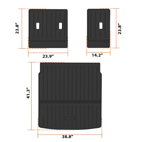 Trunk Mat w Seat Back Fit Mazda CX