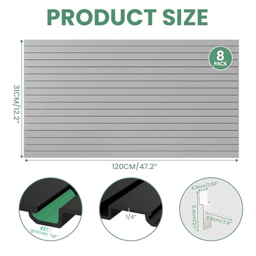 Slatwall Panel Wall Storage Systems