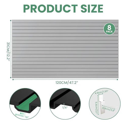 Slatwall Panel Wall Storage Systems