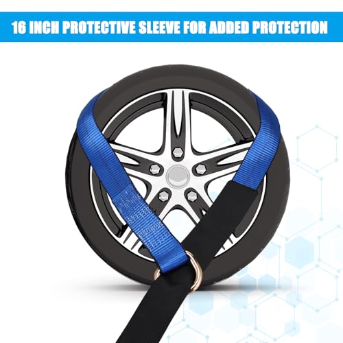 8 Pack Lasso Tow Truck Straps with D Ring 11 (8 Count)