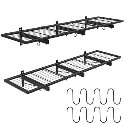 2 Pack Garage Wall Shelves (2 Count)