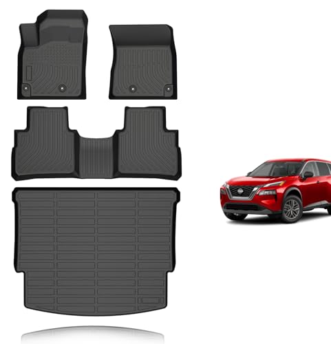 Floor Mats & Cargo Liner for 2026 2025 2024 2023 2022 2021 Nissan Rogue
