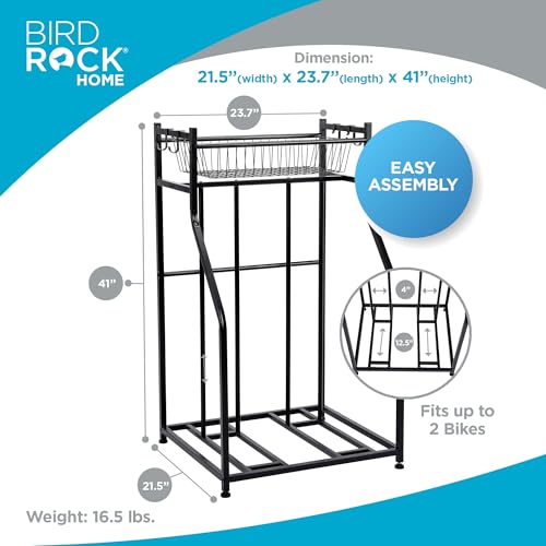 Bike Rack Garage Storage Floor Stand