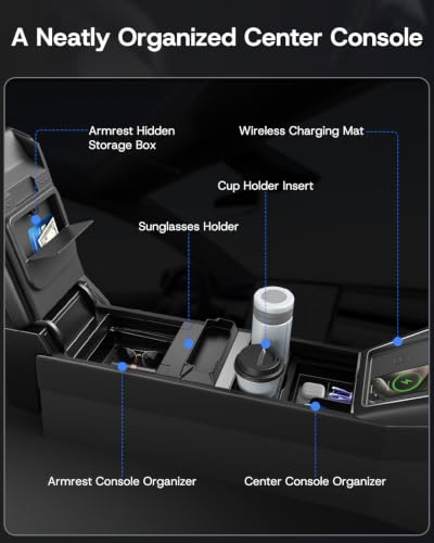 Center Console Organizer Tray for Tesla Model 3 Highland 2024