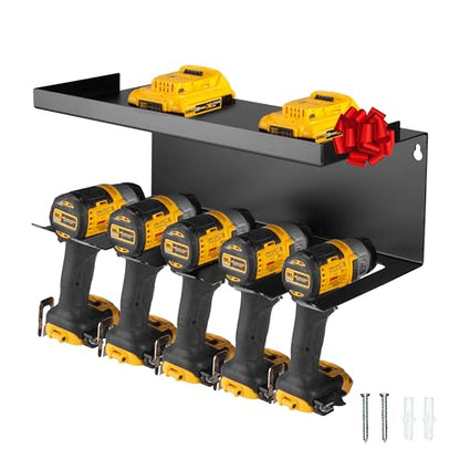 Metal Power Drill Organizer for Garage