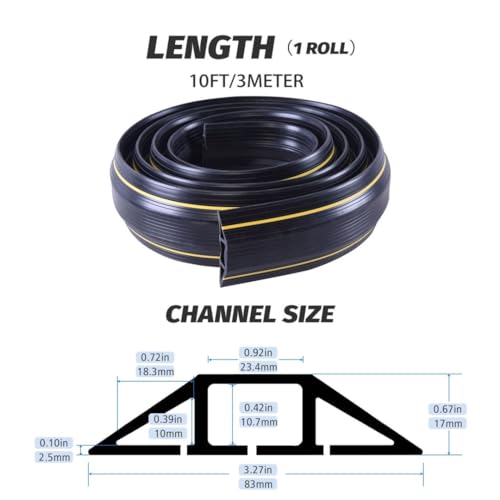 10FT Floor Cord Cover