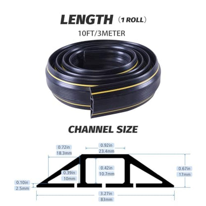 10FT Floor Cord Cover