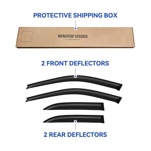 Window Visors Rain Guards for 1997
